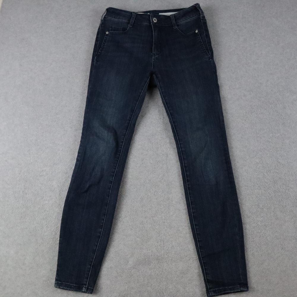 Pilcro and the Letterpress Jeans Womens 27 High-Rise Denim Legging Skinny Blue